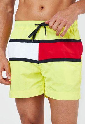 Traje de Baño Amarillo-Blanco-Rojo Tommy Hilfiger