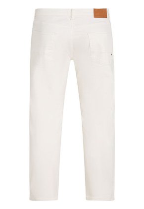 Pantalón Blanco Denton De Corte Recto Tommy Hilfiger