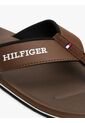 Sandalias Chocolate Con Tiras Acolchadas E Inscripción Tommy Hilfiger de Tommy Hilfiger
