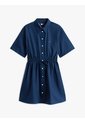 Vestido Multicolor De Rayas Con Corte Amplio Tommy Jeans de Tommy Hilfiger
