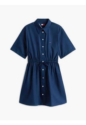 Vestido Multicolor De Rayas Con Corte Amplio Tommy Jeans