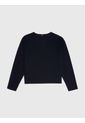 Camiseta De Niña Manga Larga En Punto Con Logo Tommy Hilfiger de Tommy Hilfiger