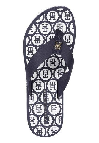 Sandalias Azul Con Tiras De Tejido Trenzado Tommy Hilfiger Tommy Hilfiger