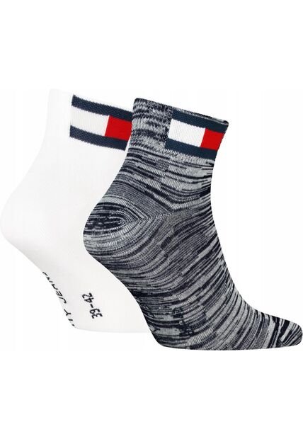 Pack Azul De 2 Tobilleras Con Logo Tommy Hilfiger