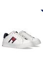 Tenis Blanco De Corte Bajo Con Cordones Tommy Hilfiger de Tommy Hilfiger