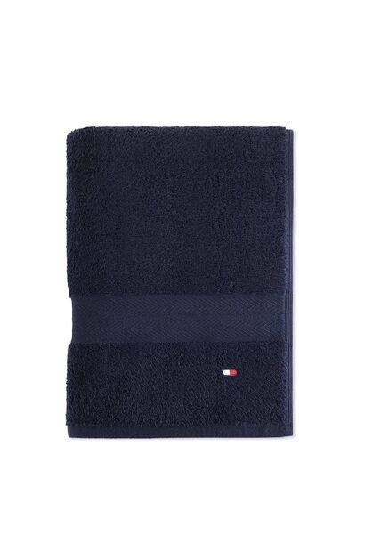 Toalla De Baño Azul Con Logo Tommy Hilfiger