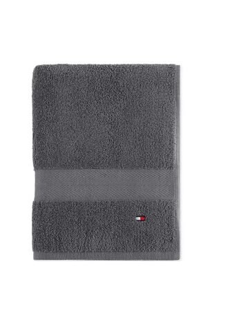 Toalla De Baño Gris Con Logo Tommy Hilfiger Tommy Hilfiger