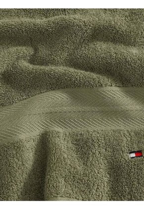  Toalla De Baño Verde Con Logo Tommy Hilfiger