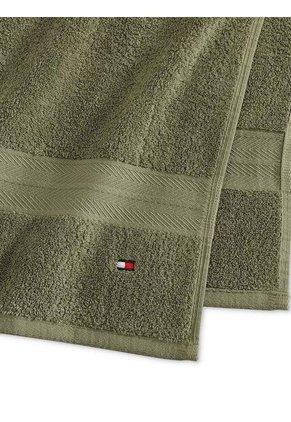 Toalla De Baño Verde Con Logo Tommy Hilfiger