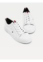 Tenis Iconic Con Panel A Contraste Hombre Blanco Tommy Hilfiger de Tommy Hilfiger