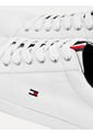 Tenis Iconic Con Panel A Contraste Hombre Blanco Tommy Hilfiger de Tommy Hilfiger