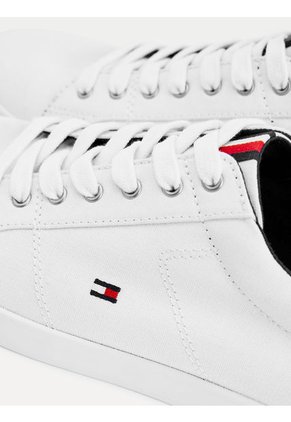 Tenis Iconic Con Panel A Contraste Hombre Blanco Tommy Hilfiger