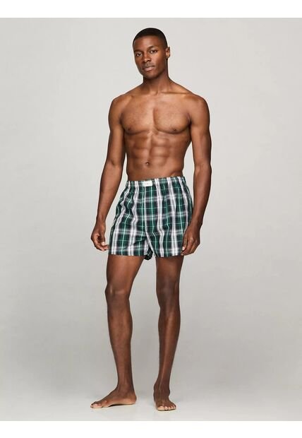 Pack Negro De 3 Boxer Con Logo Tommy Hilfiger