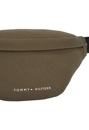 Canguro Verde Con Logo Tommy Hilfiger