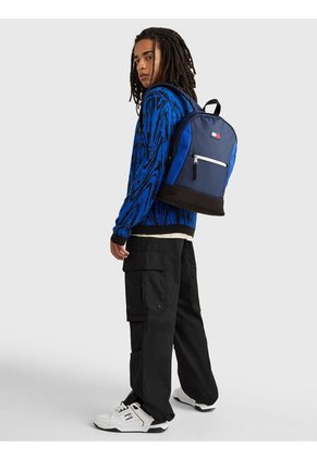 Morral Con Parche Hombre Azul Tommy Hilfiger