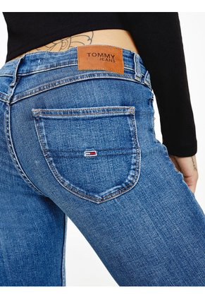 Vaqueros Sophie Tobilleros Ceñidos De Talle Bajo Tommy Jeans