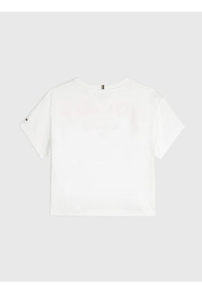 Camiseta De Niña Oversize Con Logo Tommy Hilfiger