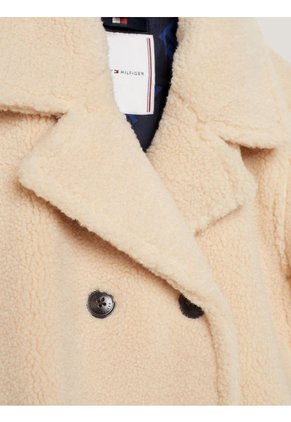 Chaquetón De Niña Amplio Botonadura Doble Tommy Hilfiger