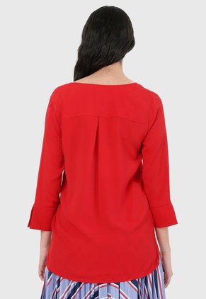 Blusa Rojo Tommy Hilfiger