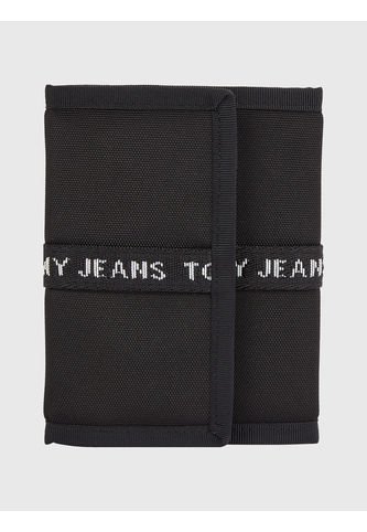 Cartera Plegable En Tres Partes Hombre Negro Tommy Hilfiger Tommy Hilfiger