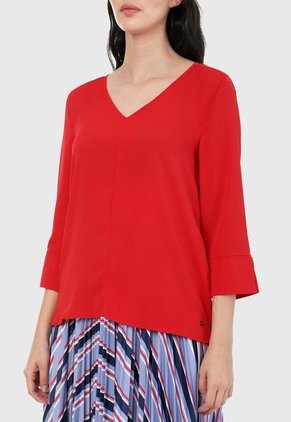 Blusa Rojo Tommy Hilfiger