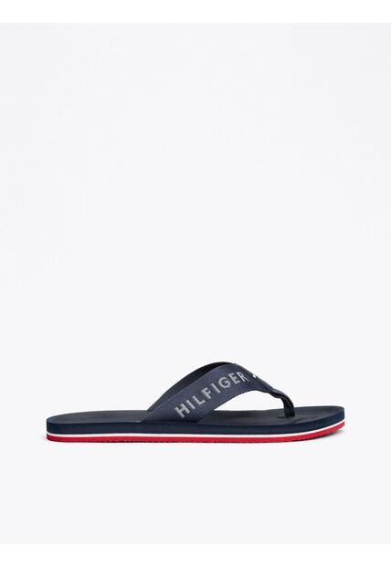 Sandalias Azul Con Plantilla Anatómica Tommy Hilfiger