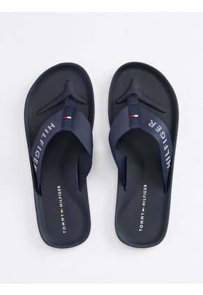 Sandalias Azul Con Plantilla Anatómica Tommy Hilfiger