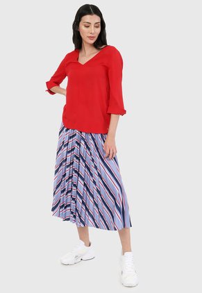 Blusa Rojo Tommy Hilfiger
