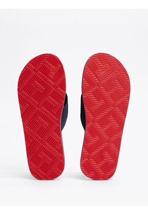 Sandalias Azul Con Plantilla Anatómica Tommy Hilfiger