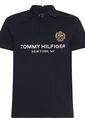 Polo Icons De Corte Slim Con Escudo Hombre Azul Tommy Hilfiger de Tommy Hilfiger