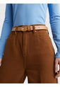 Cinturón Marrón De Piel Con Monograma Para Mujer Tommy Hilfiger de Tommy Hilfiger