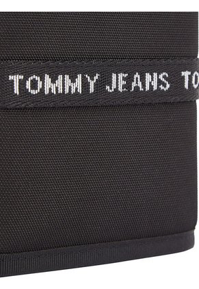 Cartera Plegable En Tres Partes Hombre Negro Tommy Hilfiger