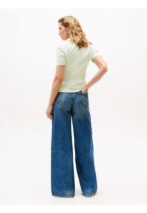 Polo Verde 1985 Collection Slim De Piqué Tommy Hilfiger