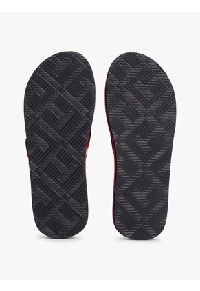 Sandalias Azul Con Logo Y Plantilla De Masaje Tommy Hilfiger