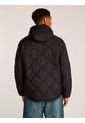 Chaqueta Negra Acochada Con Aislamiento Térmico Tommy Hilfiger de Tommy Hilfiger