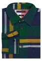 Sobrecamisa De Cuadros En Algodón Oxford Hombre Verde Tommy Hilfiger de Tommy Hilfiger