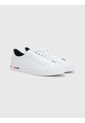 Tenis Th Modern De Cuero Hombre Blanco Tommy Hilfiger de Tommy Hilfiger