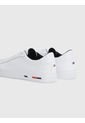 Tenis Th Modern De Cuero Hombre Blanco Tommy Hilfiger de Tommy Hilfiger