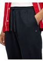 Joggers Azul De Felpa Con Bajo Elástico Tommy Hilfiger de Tommy Hilfiger