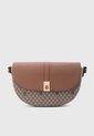 Bolso Manos Libres TOMMY HILFIGER Café de Tommy Hilfiger