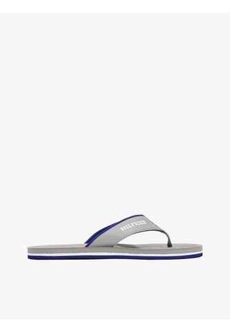 Sandalias Gris Con Tiras Acolchadas E Inscripción Tommy Hilfiger Tommy Hilfiger