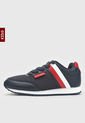 Tenis Lifestyle Azul Navy-Blanco-Rojo Tommy Hilfiger Kids Belcourt Jogger de Tommy Hilfiger