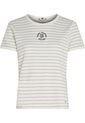 Camiseta Celeste De Corte Regular Con Diseño De Rayas Tommy Hilfiger de Tommy Hilfiger