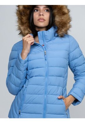 Chaqueta Azul Claro Acolchada Tommy Hilfiger