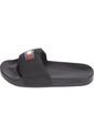 Sandalias Negro Con Logo En La Pala Tommy Hilfiger de Tommy Hilfiger