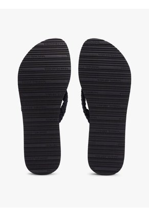 Sandalias Azul De Cuña Con Monograma TH Tommy Hilfiger