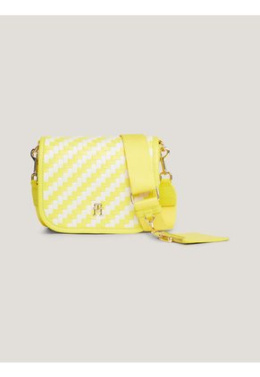 Bolso Bandolera Th City Con Rayas Dentadas Tommy Hilfiger