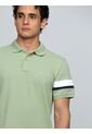 Polo Verde De Corte Regular Con Detalles De Cinta RWB Tommy Hilfiger de Tommy Hilfiger