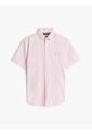 Camisa Blanca Heritage Oxford Con Diseño De Rayas Tommy Hilfiger de Tommy Hilfiger