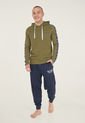 Hoodie Verde Oliva-Azul-Blanco Tommy Hilfiger Sleepwear de Tommy Hilfiger